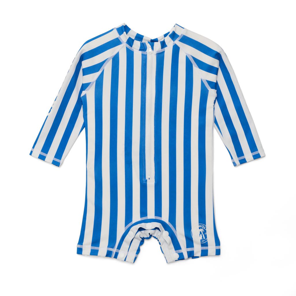 CRYWOLF RASH SUIT DEEP SEA STRIPE