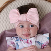 SNUGGLE HUNNY BABY PINK OVERSIZED BOW