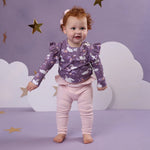 SNUGGLE HUNNY BABY PINK  PANTS WITH FRILL