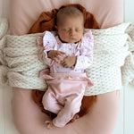 SNUGGLE HUNNY BABY PINK  PANTS WITH FRILL