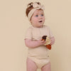SNUGGLE HUNNY BABYCCINO SHORT SLEEVE BODYSUIT