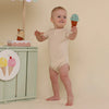 SNUGGLE HUNNY BABYCCINO SHORT SLEEVE BODYSUIT
