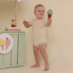 SNUGGLE HUNNY BABYCCINO SHORT SLEEVE BODYSUIT