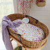 SNUGGLE HUNNY ISLA ORGANIC BASSINET SHEET / CHANGE PAD COVER