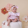 SNUGGLE HUNNY CHERRY BLOSSOM SHORT SLEEVE DRESS