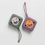 BIBS PACIFIER SOFT CASE - SAGE