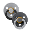 BIBS FUSION COLOUR 2 PACK - CLOUD / IRON