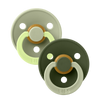 BIBS FUSION COLOUR 2 PACK - SAGE / HUNTER GREEN