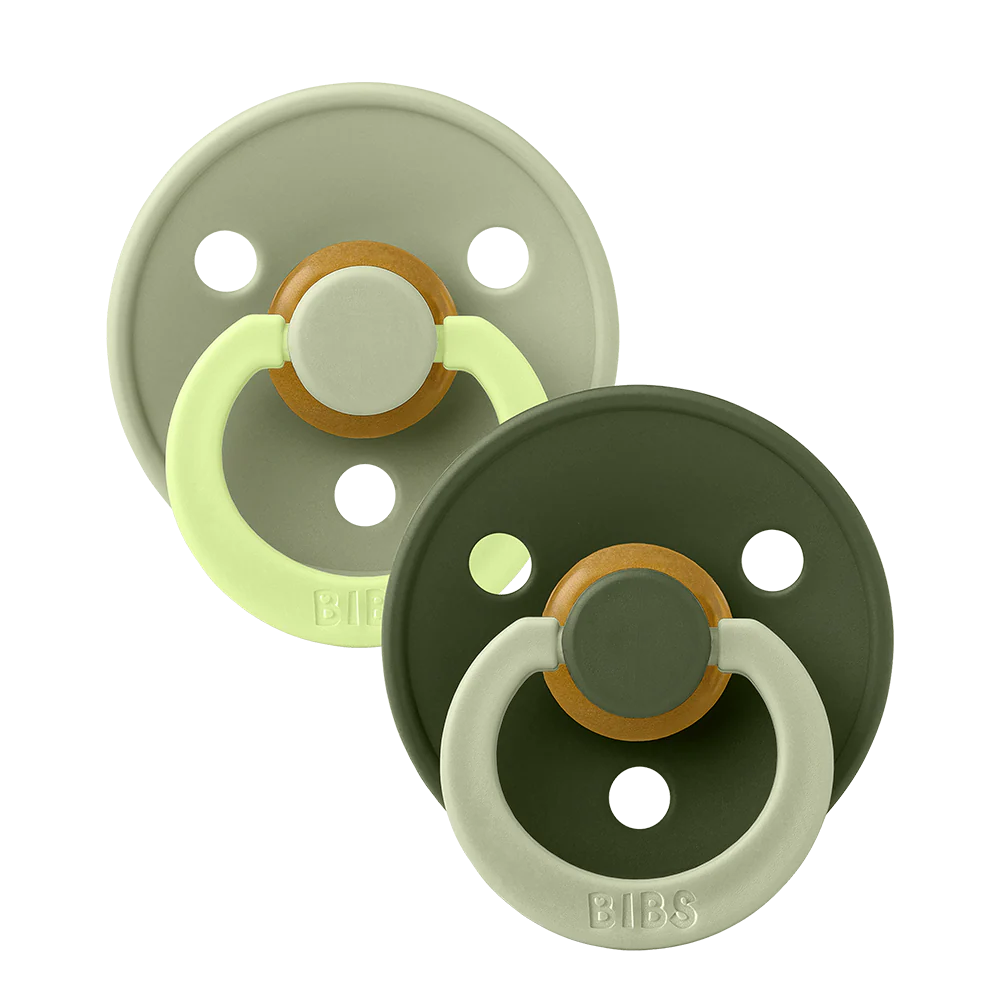 BIBS FUSION COLOUR 2 PACK - SAGE / HUNTER GREEN