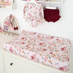 SNUGGLE HUNNY BIRDS & BLOOMS BASSINET SHEET/CHANGE PAD COVER