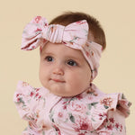 SNUGGLE HUNNY BIRDS & BLOOMS OVERSIZED BOW