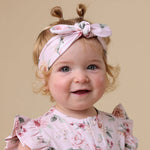 SNUGGLE HUNNY BIRDS & BLOOMS TOPKNOT