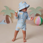 SNUGGLE HUNNY BLUE LITTLE SUBS SWIM SHORTIE