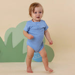 SNUGGLE HUNNY BLUEBELL SHORT SLEEVE BODYSUIT