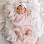 SNUGGLE HUNNY BLUSH PINK COTTON KNIT BLOOMERS
