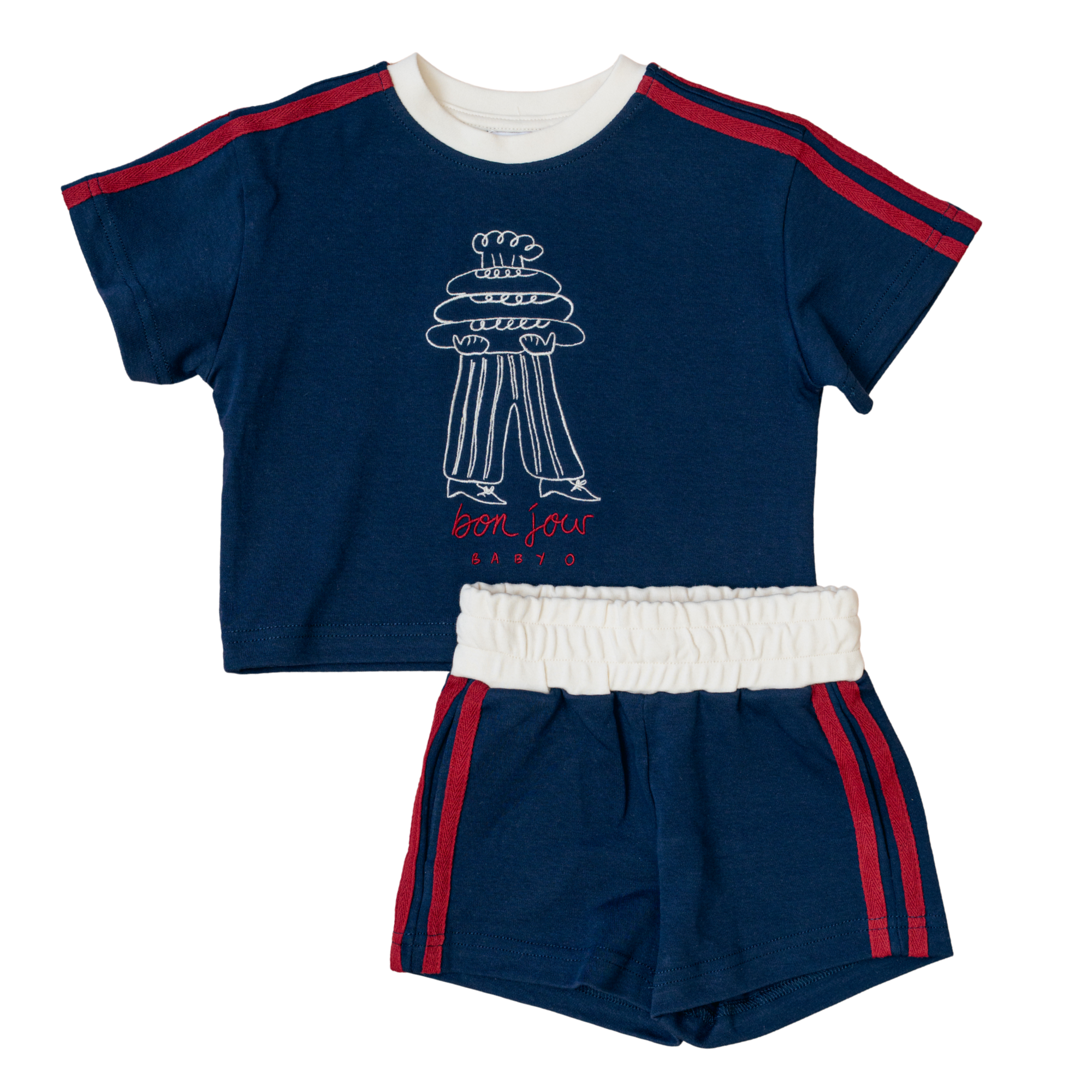 BABY O THE LABEL BONJOUR SET - MIDNIGHT