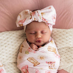 SNUGGLE HUNNY BOOTS & BOWS OVERSIZED BOW