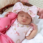 SNUGGLE HUNNY BOOTS & BOWS OVERSIZED BOW