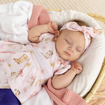 SNUGGLE HUNNY BOOTS & BOWS SHORT SLEEVE DRESS