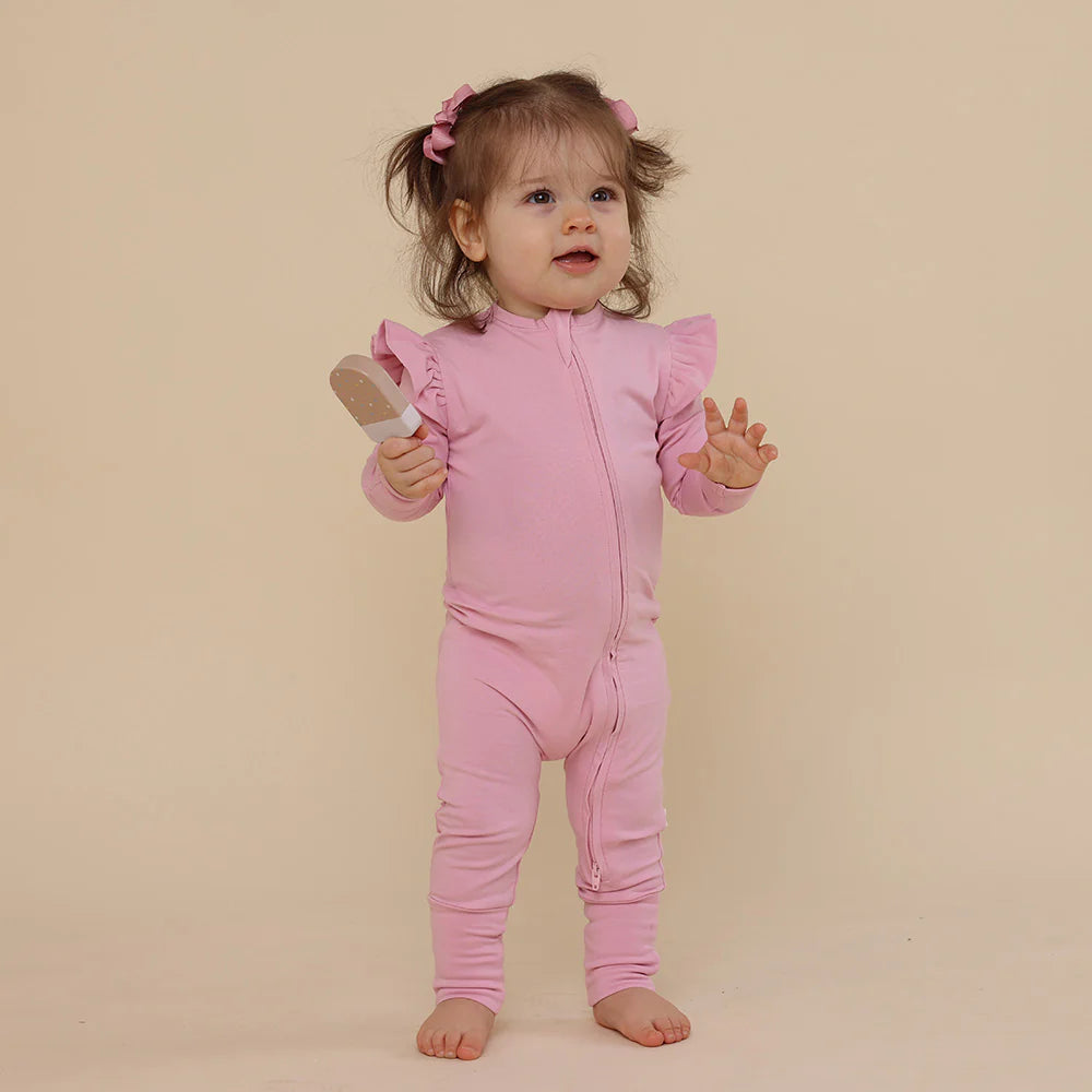SNUGGLE HUNNY BUBBLEGUM CONVERTIBLE ROMPER