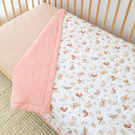 SNUGGLE HUNNY BUTTERFLY ORGANIC COTTON COT COMFORTER