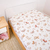 SNUGGLE HUNNY BUTTERFLY ORGANIC COTTON FITTED SHEET