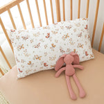 SNUGGLE HUNNY BUTTERFLY ORGANIC COTTON PILLOW CASE