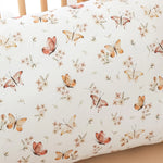 SNUGGLE HUNNY BUTTERFLY ORGANIC COTTON PILLOW CASE