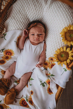 SNUGGLE HUNNY ORGANIC MUSLIN WRAP -  SUNFLOWER