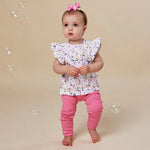 SNUGGLE HUNNY CANDY PANTS WITH FRILL