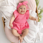 SNUGGLE HUNNY CANDY SHORT SLEEVE DRESS