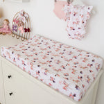 SNUGGLE HUNNY CAROUSEL BASSINET SHEET/CHANGE PAD COVER