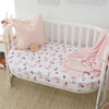 SNUGGLE HUNNY CAROUSEL FITTED COT SET