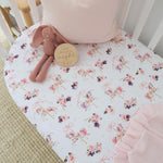 SNUGGLE HUNNY CAROUSEL FITTED COT SET