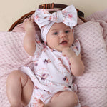 SNUGGLE HUNNY CAROUSEL OVERSIZED BOW