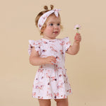 SNUGGLE HUNNY CAROUSEL SHORT SLEEVE DRESS