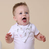 SNUGGLE HUNNY KIDS GARDEN FRIENDS DRIBBLE BIB
