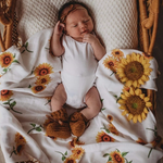 SNUGGLE HUNNY ORGANIC MUSLIN WRAP -  SUNFLOWER