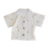 CINNAMON BABY SAILBOAT LINEN SHIRT