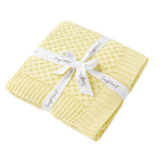 SNUGGLE HUNNY SUNLIGHT DIAMOND KNIT  BLANKET