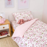SNUGGLE HUNNY CHERRY BLOSSOM ORGANIC COTTON QUILT COVER