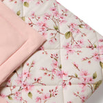 SNUGGLE HUNNY CHERRY BLOSSOM ORGANIC COTTON COT COMFORTER