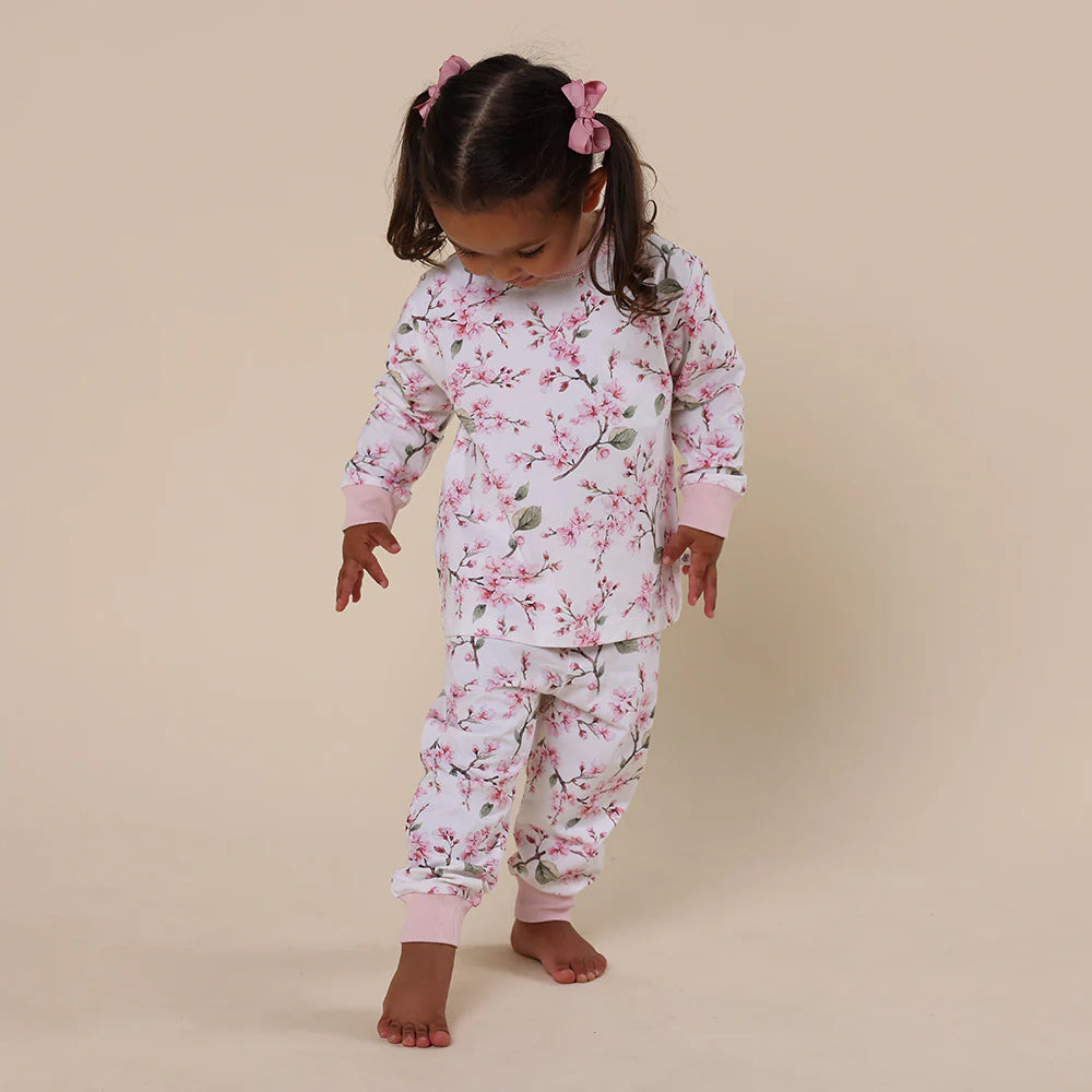 SNUGGLE HUNNY CHERRY BLOSSOM LONG SLEEVE PJ SET