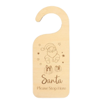 SNUGGLE HUNNY CHRISTMAS WOODEN DOOR HANGER