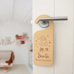 SNUGGLE HUNNY CHRISTMAS WOODEN DOOR HANGER