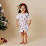 SNUGGLE HUNNY CHRISTMAS PUPS KIDS PJ SET