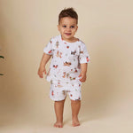 SNUGGLE HUNNY CHRISTMAS PUPS KIDS PJ SET