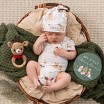 SNUGGLE HUNNY KIDS CHRISTMAS PUPS REVERSIBLE SINGLE MILESTONE CARD