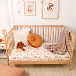 SNUGGLE HUNNY COWBOYS FITTED COT SHEET