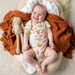 SNUGGLE HUNNY COWBOYS SHORT SLEEVE BODYSUIT